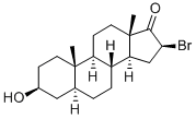 16BETA-BROMOANDROSTERONE Structure