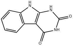 1H-pyrimido[4,5-b]indole-2,4(3H,9H)-dione Structure