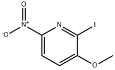 2-Iodo-3-methoxy-6-nitropyridine Structure