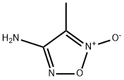 1,2,5-Oxadiazol-3-amine, 4-methyl-, 5-oxide Structure