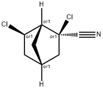 Bicyclo[2.2.1]heptane-2-carbonitrile, 2,6-dichloro-, (exo,exo)- (9CI) Structure