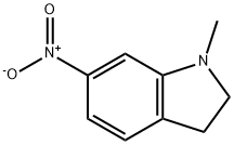 2,3-dihydro-1-Methyl-6-nitro-1H-Indole Structure