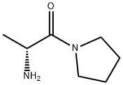 (2R)-2-aMino-1-(1-pyrrolidinyl)-1-Propanone Structure