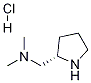 (S)-N,N-DiMethyl(pyrrolidin-2-yl)MethanaMine HCl 구조식 이미지