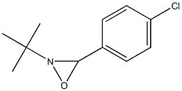 2-tert-부틸-3-(4-클로로페닐)-1,2-옥사지리딘 구조식 이미지