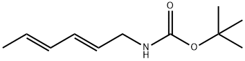 Carbamic acid, 2,4-hexadienyl-, 1,1-dimethylethyl ester, (E,E)- (9CI) 구조식 이미지