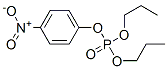 Phosphoric acid (4-nitrophenyl)dipropyl ester Structure