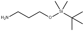 1-Propanamine, 3-[[(1,1-dimethylethyl)dimethylsilyl]oxy]- Structure