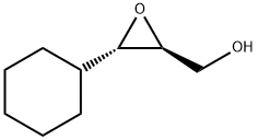 (-)-(2S,3S)-2,3-epoxy-3-cyclohexyl-1-propanol 구조식 이미지