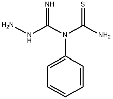 Hydrazinecarboximidamide,  N-(aminothioxomethyl)-N-phenyl- Structure