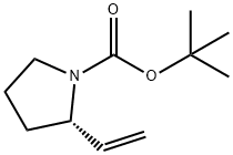 (S)-tert-butyl 2-vinylpyrrolidine-1-carboxylate Structure