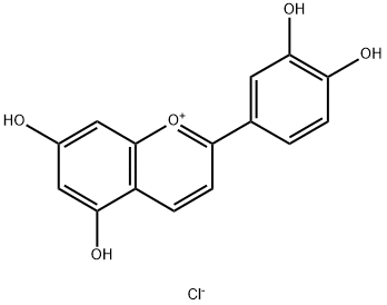 LUTEOLINIDIN CHLORIDE Structure