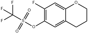 7-fluorochroMan-6-yl trifluoroMethanesulfonate Structure