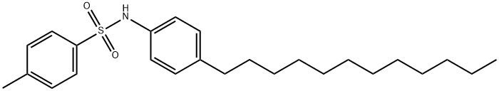 N-(4-도데실페닐)-4-메틸벤젠술폰아미드 구조식 이미지