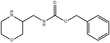 3-N-Cbz-aminomethylmorpholine Structure