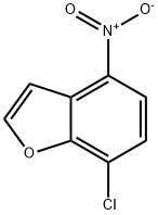 7-chloro-4-nitrobenzofuran Structure