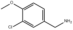 3-Chloro-4-methoxybenzenemethanamine Structure