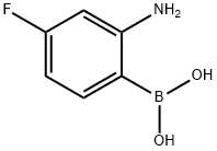 Boronic acid, B-(2-amino-4-fluorophenyl)- Structure