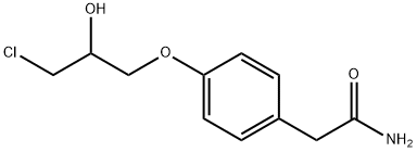 115538-83-5 2-[4-(3-CHLORO-2-HYDROXYPROPOXY)PHENYL]ACETAMIDE