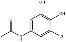 Acetamide, N-(3-chloro-4,5-dihydroxyphenyl)- (9CI) Structure