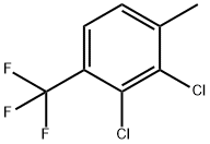 2,3-디클로로-4-(트리플루오로메틸)톨루엔 구조식 이미지