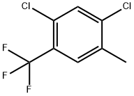 2,4-Dichloro-5-methylbenzotrifluoride Structure
