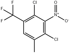 2,4-Dichloro-5-trifluoromethyl-3-nitrotoluene Structure