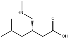 (3S)-3-(N-메틸아미노메틸)-5-메틸헥산산 구조식 이미지