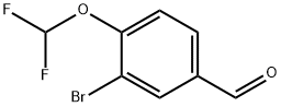 3-Bromo-4-difluoromethoxybenzaldehyde Structure