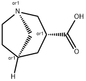 1-Azabicyclo[3.2.1]octane-3-carboxylicacid,exo-(9CI) Structure