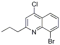 8-broMo-4-chloro-2-propylquinoline Structure