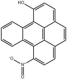 8-하이드록시-1-니트로벤조(e)피렌 구조식 이미지