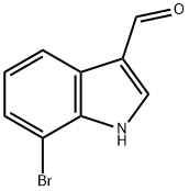 7-BROMO-1H-INDOLE-3-CARBALDEHYDE Structure