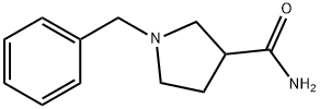 1-BENZYL-PYRROLIDINE-3-CARBOXYLIC ACID AMIDE Structure
