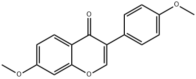 4',7-Dimethoxyisoflavone Structure
