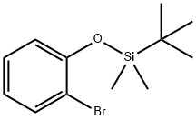 1-BROMO-2-[[(1,1-DIMETHYLETHYL)DIMETHYLSILYL]OXY]-BENZENE Structure