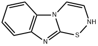 2H-1,2,5-Thiadiazino[5,6-a]benzimidazole(9CI) Structure