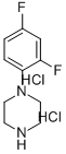 1-(2,4-DIFLUOROPHENYL)PIPERAZINE DIHYDROCHLORIDE Structure