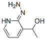 2(1H)-피리디논,3-(1-하이드록시에틸)-,하이드라존(9CI) 구조식 이미지