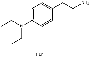 [4-(2-aminoethyl)phenyl]diethylamine dihydrobromide Structure