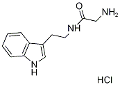 2-amino-N-[2-(1H-indol-3-yl)ethyl]acetamide hydrochloride 구조식 이미지