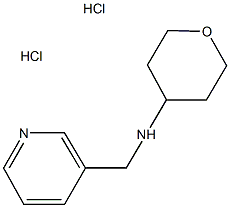 Pyridin-3-ylmethyl-(tetrahydro-pyran-4-yl)-amine dihydrochloride 구조식 이미지