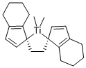 (S,S)-ETHYLENEBIS-(4,5,6,7-TETRAHYDRO-1-INDENYL)-DIMETHYLTITANIUM(IV) Structure