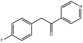 2-(4-FLUORO-PHENYL)-1-PYRIDIN-4-YL-ETHANONE Structure