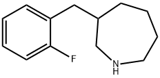 3-[(2-Fluorophenyl)Methyl]hexahydro-1H-azepine Structure