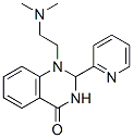 1-[2-(Dimethylamino)ethyl]-2,3-dihydro-2-(2-pyridinyl)quinazolin-4(1H)-one Structure