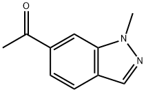 1-(1-메틸-1H-인다졸-6-일)에타논 구조식 이미지