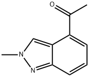 1-(2-Methyl-2H-indazol-4-yl)ethan-1-one Structure