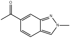 1-(2-Methyl-2H-indazol-6-yl)ethan-1-one Structure