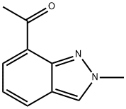 1-(2-Methyl-2H-indazol-7-yl)ethan-1-one Structure